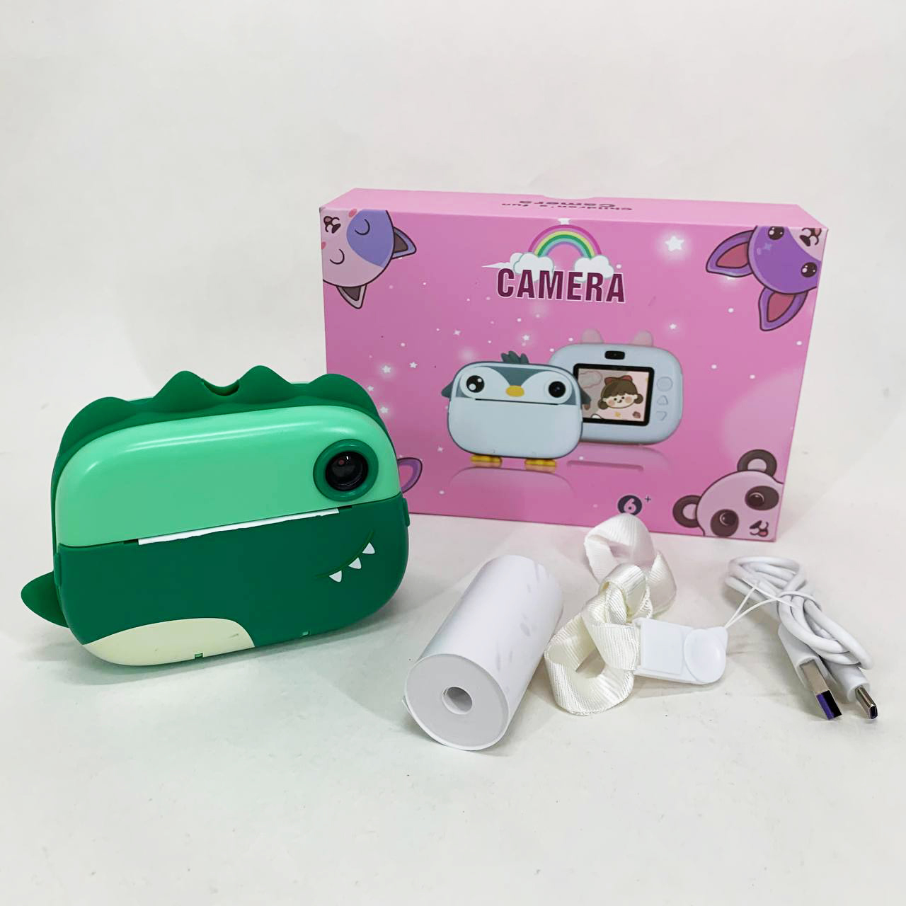 Детский фотоаппарат с термопечатью M05 GREEN