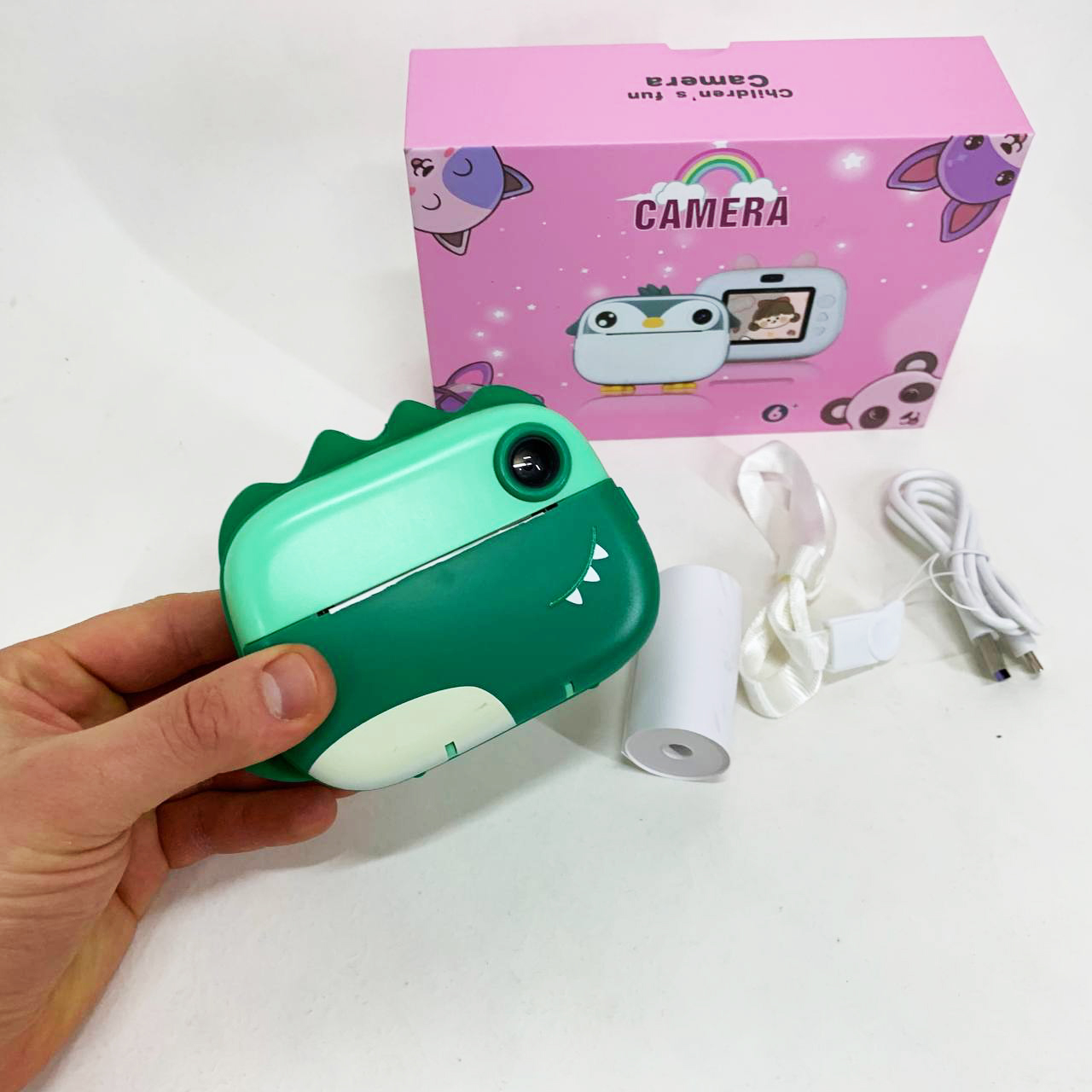 Детский фотоаппарат с термопечатью M05 GREEN