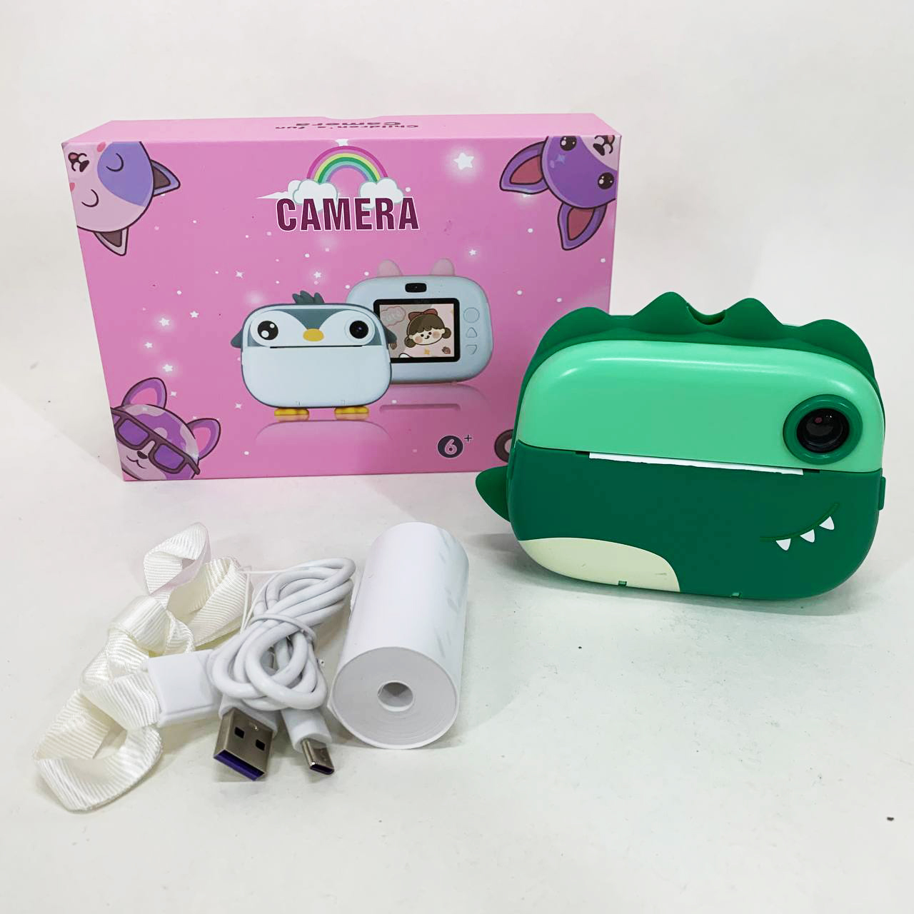 Детский фотоаппарат с термопечатью M05 GREEN