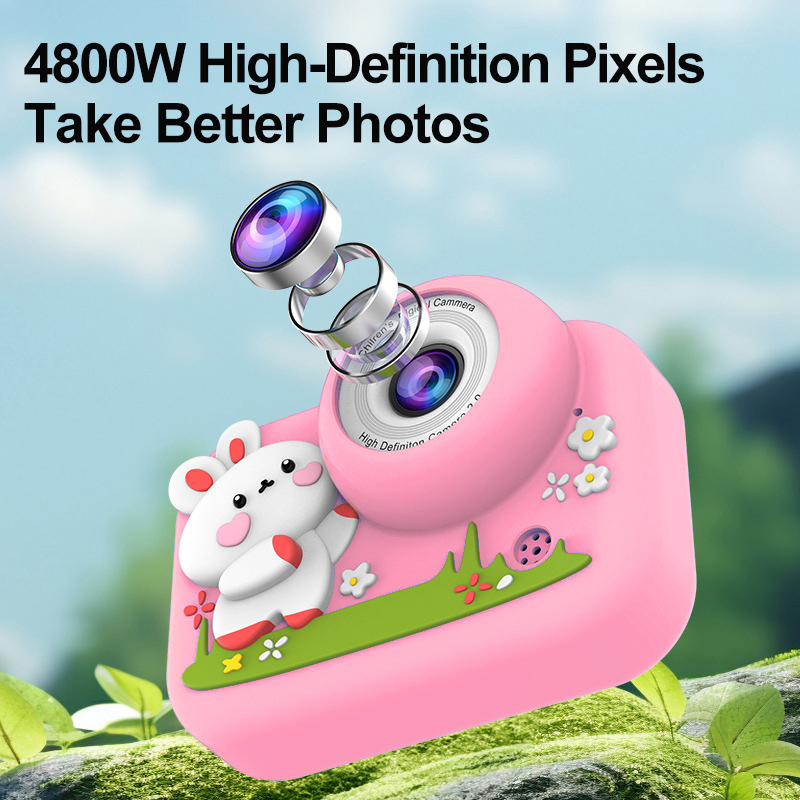 Детский фотоаппарат M03 PINK RABBIT