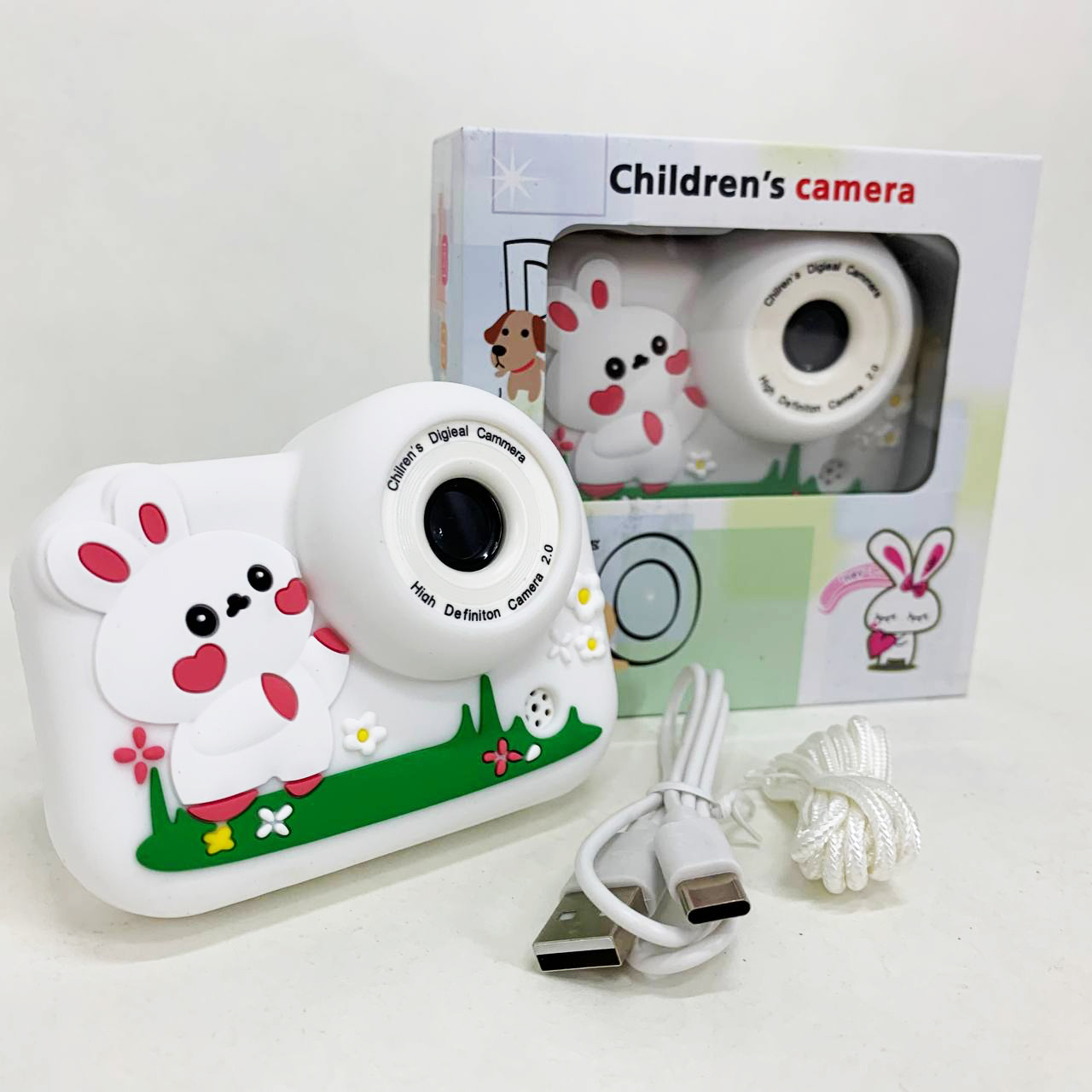 Детский фотоаппарат WHITE RABBIT