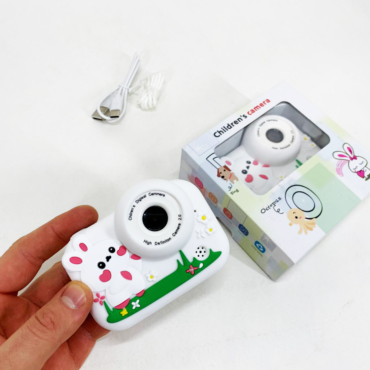 Детский фотоаппарат WHITE RABBIT
