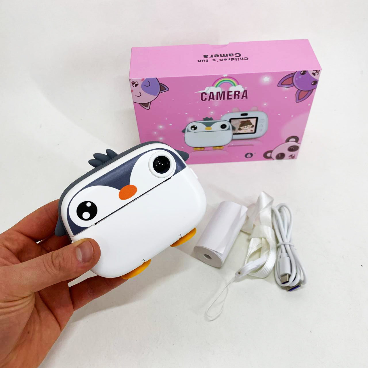 Детский фотоаппарат с термопечатью M05 GREY