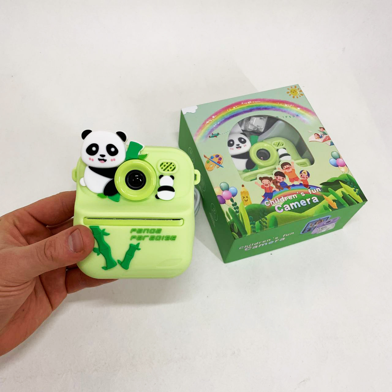 Детский фотоаппарат мгновенной печати S11 Green