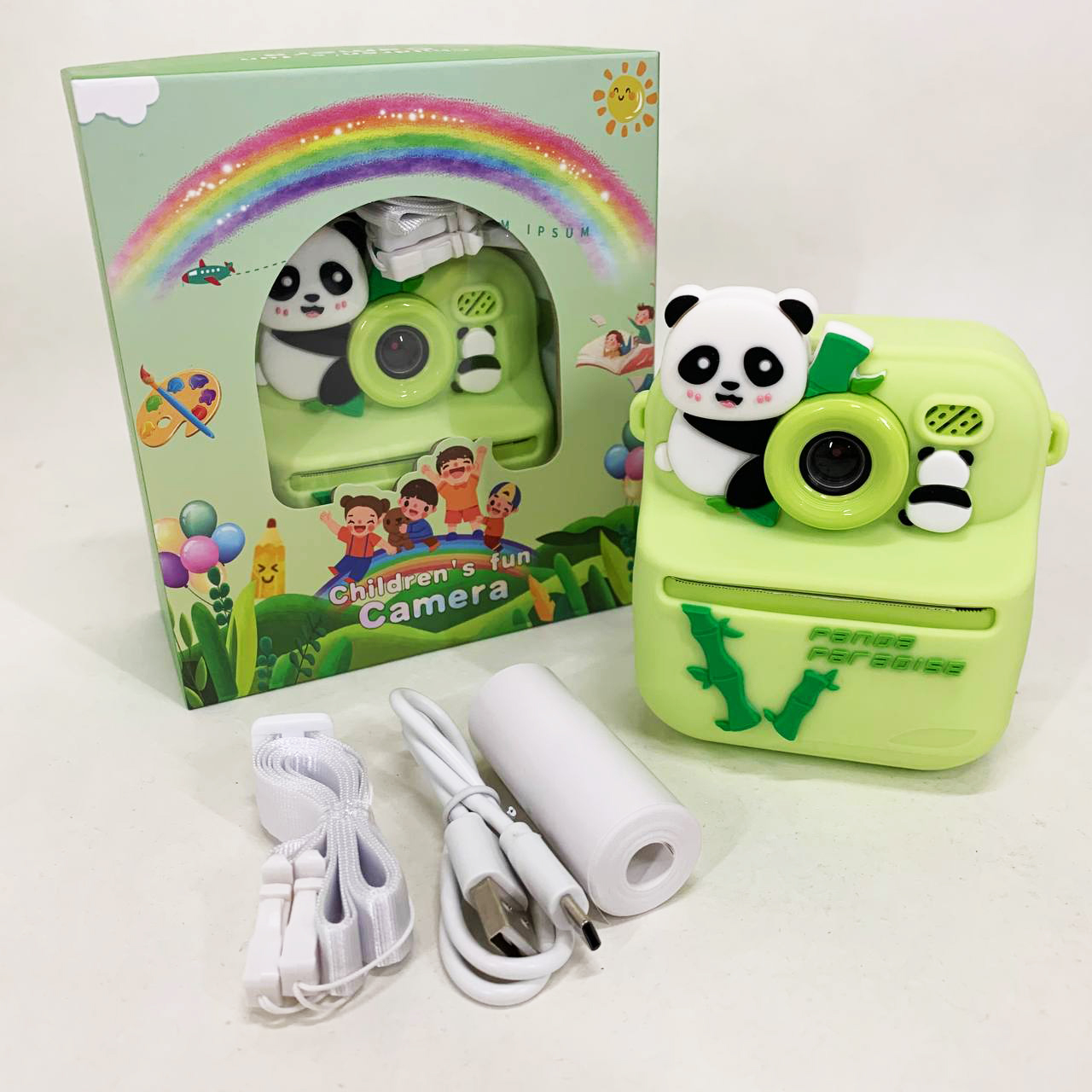 Детский фотоаппарат мгновенной печати S11 Green