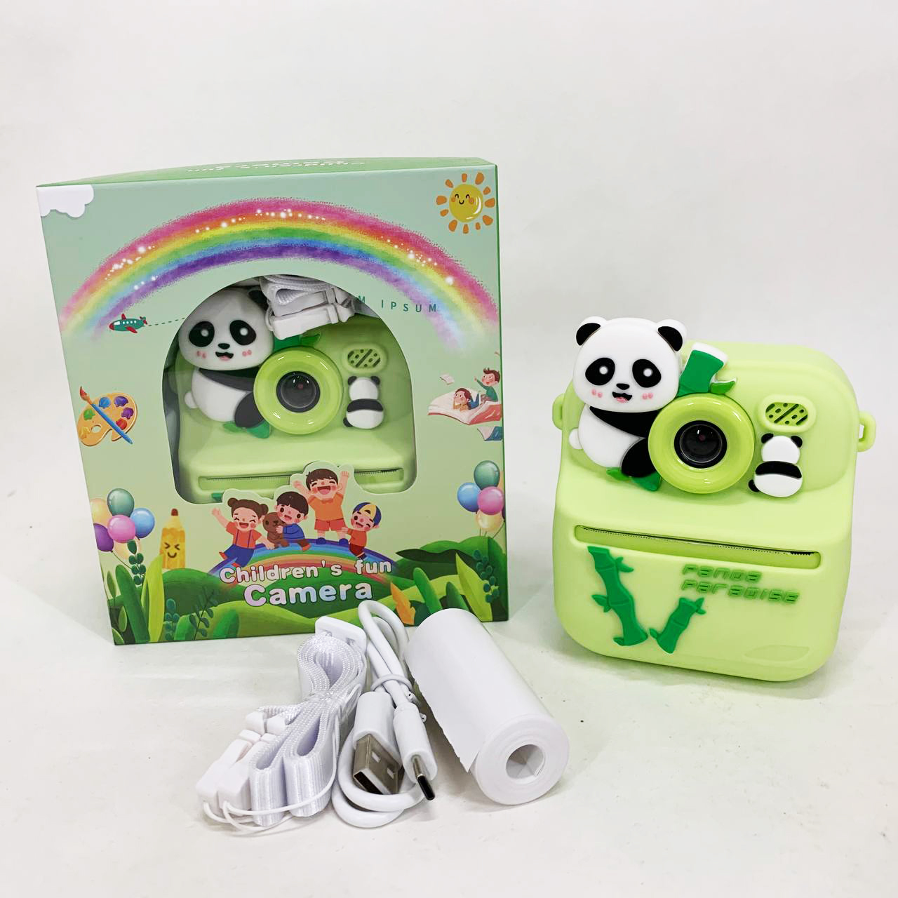 Детский фотоаппарат мгновенной печати S11 Green