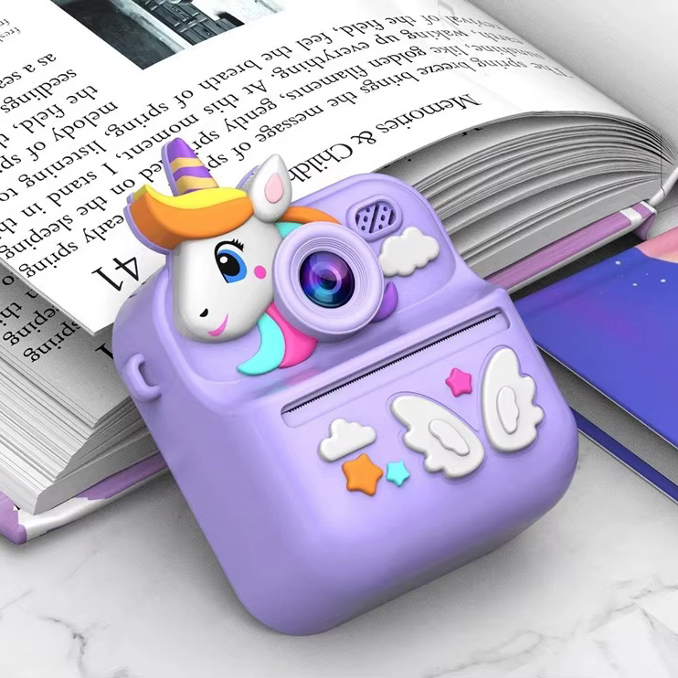 Детский фотоаппарат мгновенной печати S11 Purple