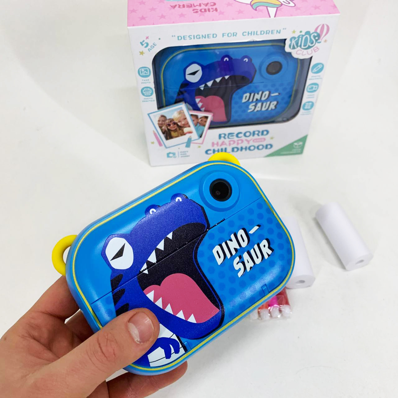 Детский фотоаппарат мгновенной печати YT008