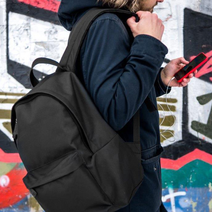 Рюкзак городской из качественной ткани мужской - женский  / для ноутбука / для девушек, для парней. Модель: 59377-1