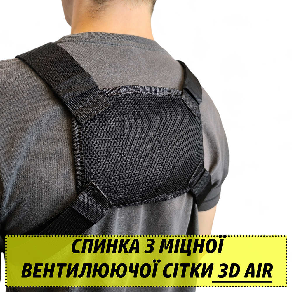 Тактическая нагрудная сумка с патч-панелью, мужская разгрузочная сумка, разгрузка жилет
