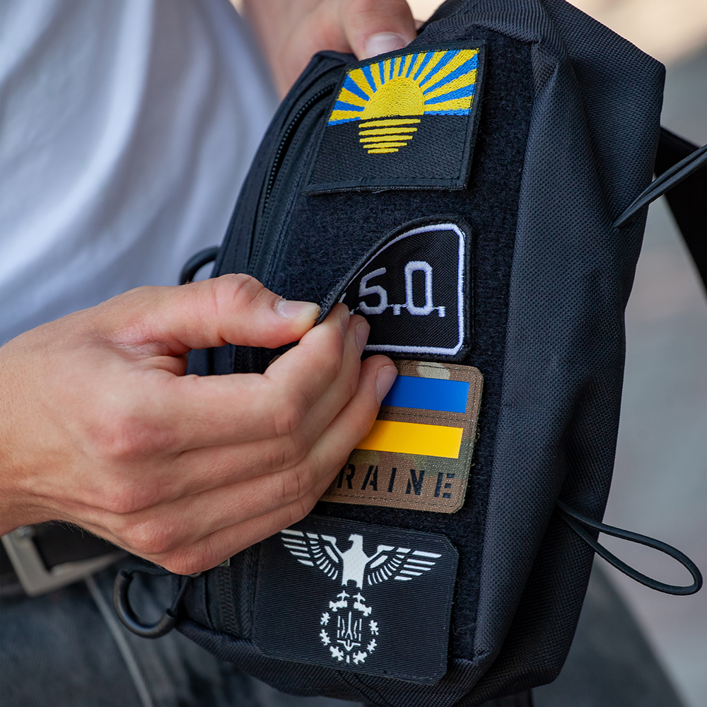 Сумка бананка тактическая Cordura | Мужская/женская | Для спорта, города, туризма