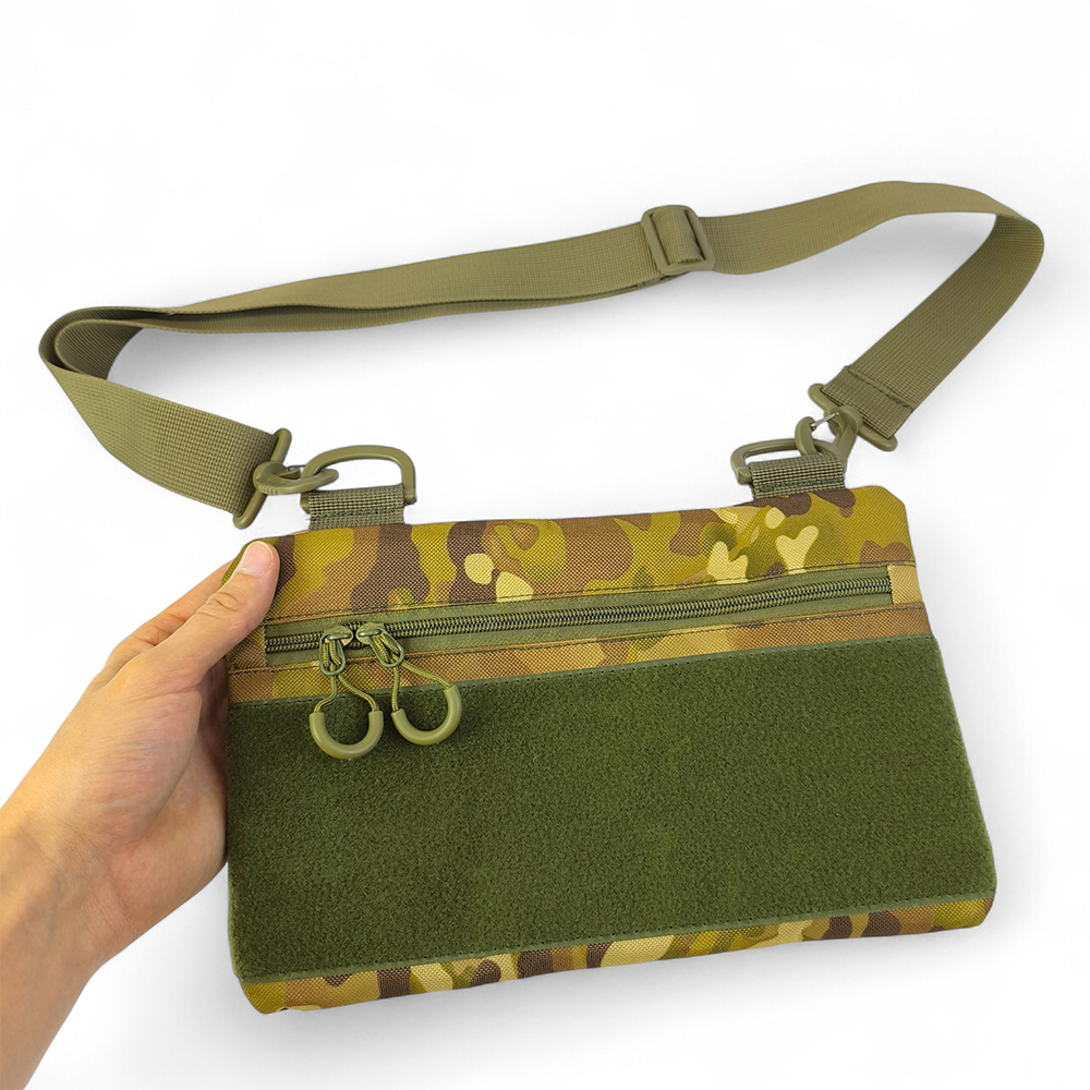 Молодежная тактическая сумка для патчей на плечо с 4 карманами multicam