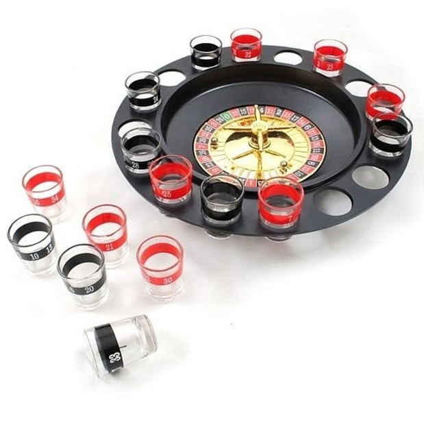 Алкогольная рулетка с рюмками игровой набор 