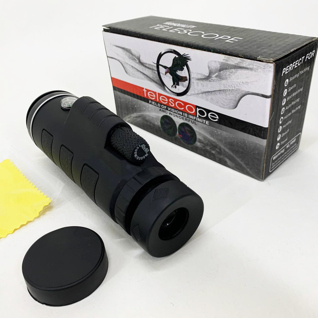 Монокуляр UN-3012 40X60 сверхмощный легкий компактный с двойной фокусировкой