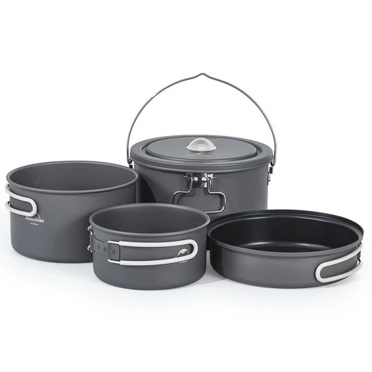 Набор посуды Naturehike CNH22CJ002 2 кастрюли котелок сковородка