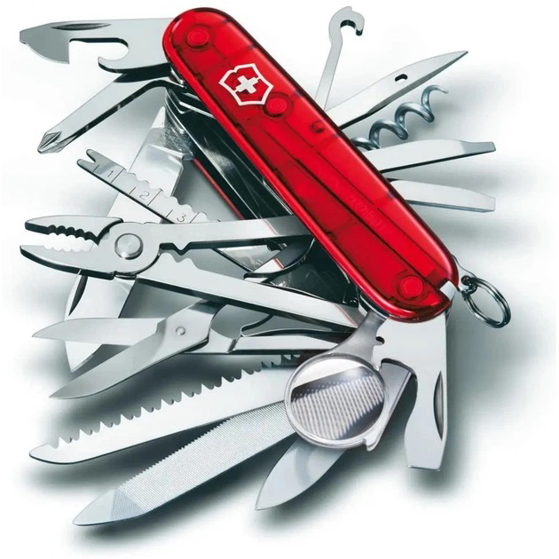 Швейцарский складной нож 91мм Victorinox SWISSCHAMP 1.6795.T