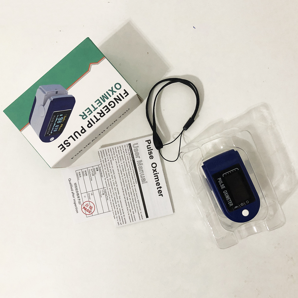 Пульсоксиметр Fingertip pulse oximeter, Пульсоксиметр для измерения уровня кислорода в крови