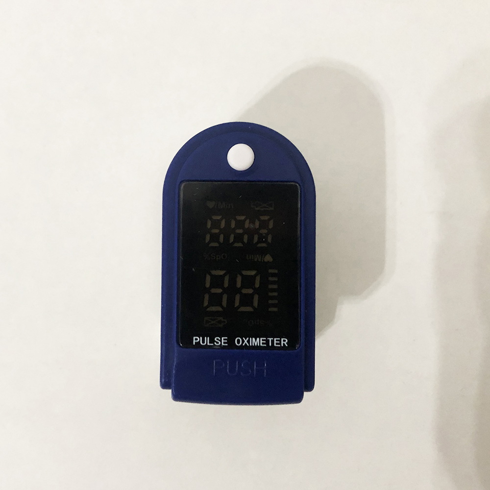 Пульсоксиметр Fingertip pulse oximeter LK87, Пульсоксиметр для измерения пульса и сатурации портативный