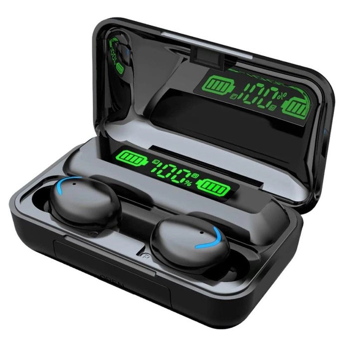 Беспроводные bluetooth наушники True Wireless F9-5 TWS с встроенным Power Bank, вакуумные наушники