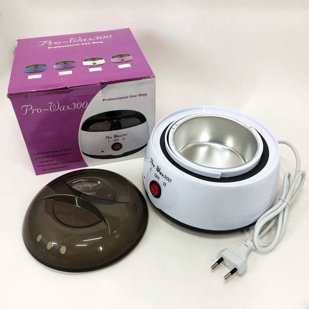 Воскоплав с терморегулятором PRO-WAX 100 для воска в банке, в гранулах, в таблетках 400 мл