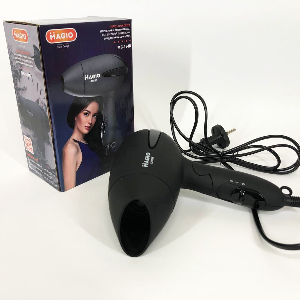 Фен дорожный для волос Magio MG-164B