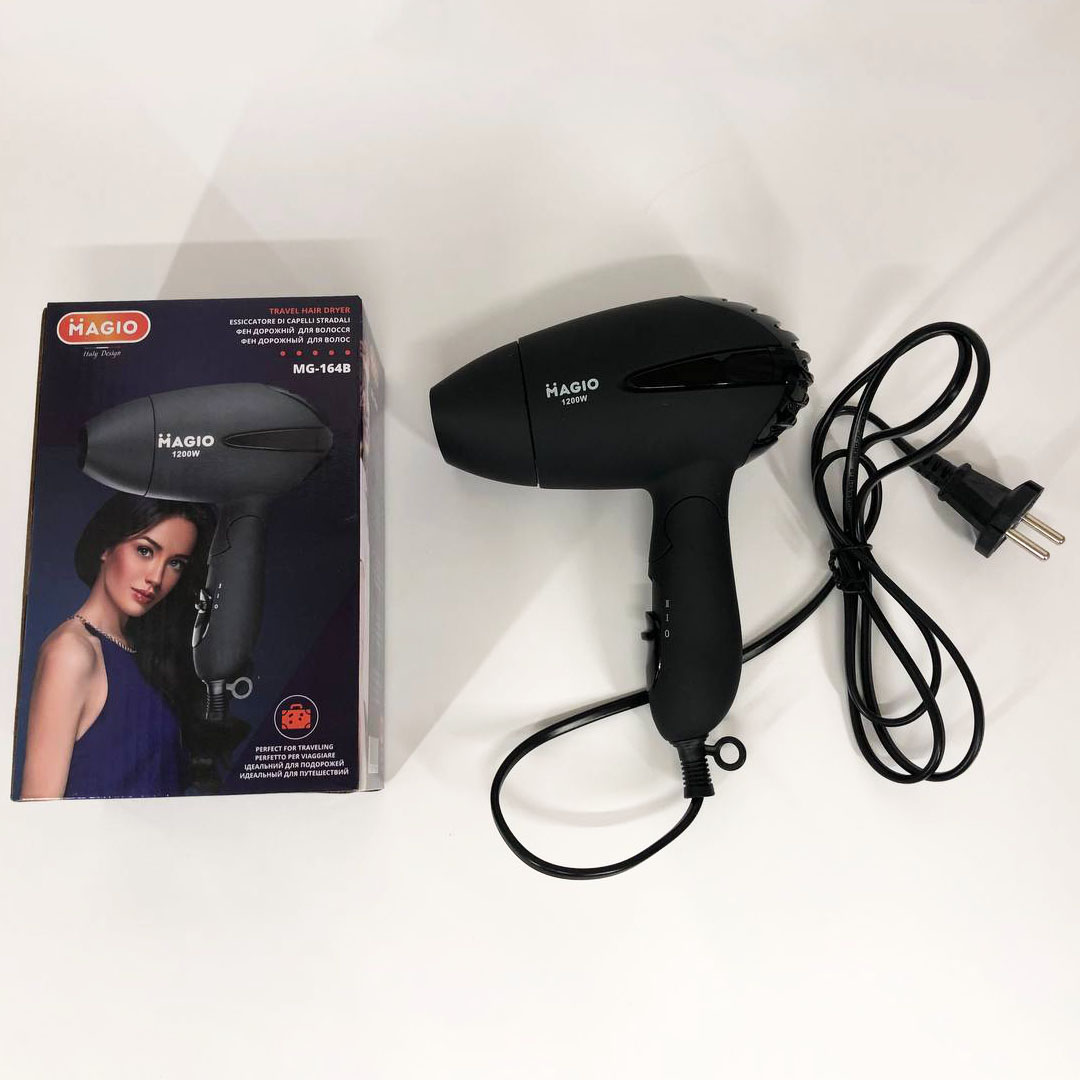 Фен дорожный для волос Magio MG-164B