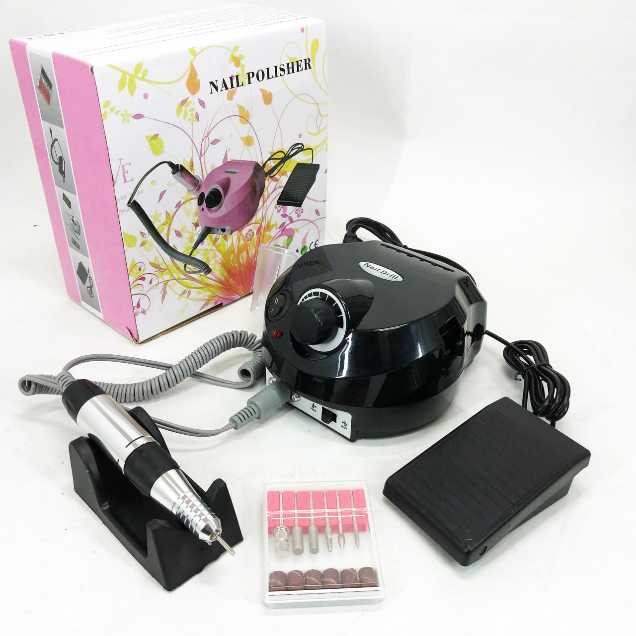 Фрезер DM-11-1 для маникюра и педикюра. Цвет: черный