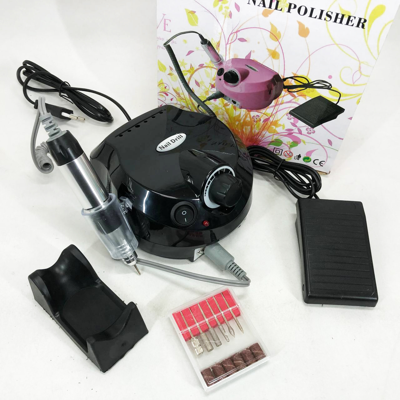 Фрезер DM-11-1 для маникюра и педикюра. Цвет: черный