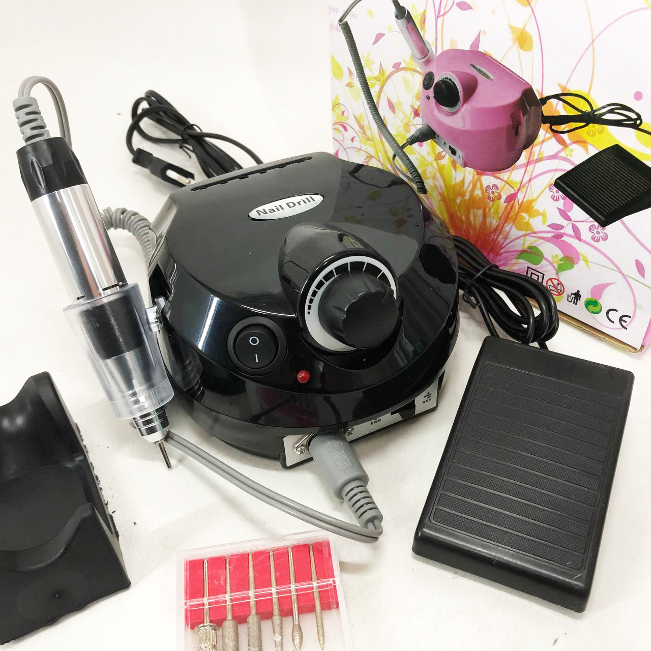 Фрезер DM-11-1 для маникюра и педикюра. Цвет: черный