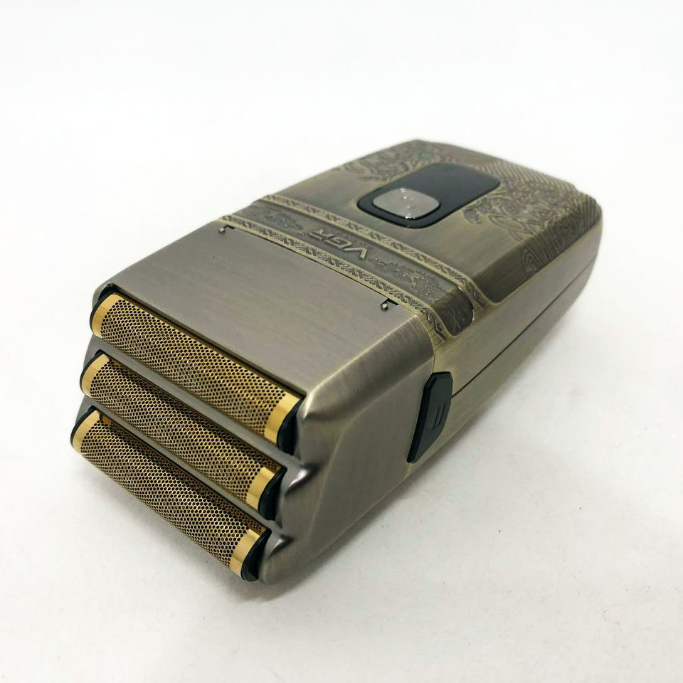 Профессиональная электробритва Шейвер VGR V-335 Shaver с тремя ножевыми блоками, бритва для бороды