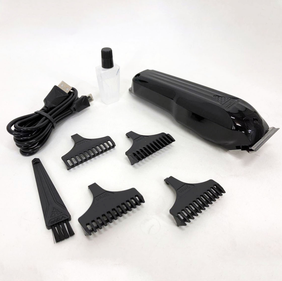 Машинка для стрижки волос VGR V-982 LED Display, профессиональная электробритва, подстригательная машинка