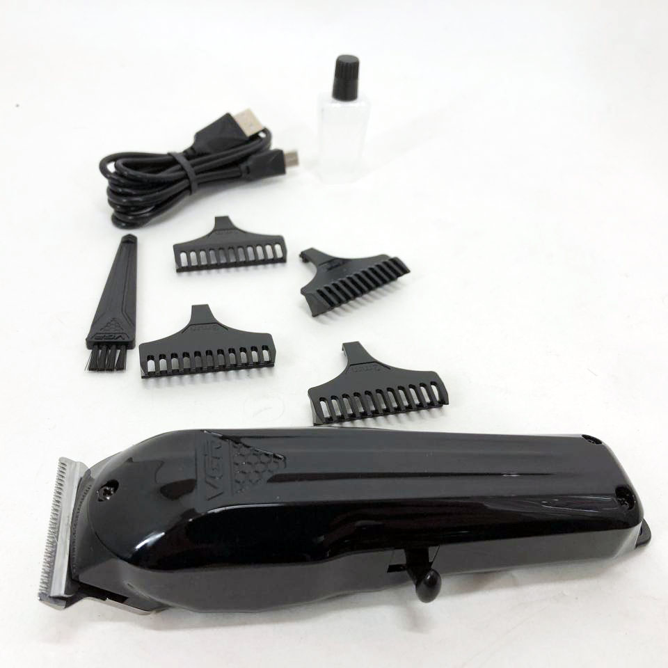 Машинка для стрижки волос VGR V-982 LED Display, профессиональная электробритва, подстригательная машинка