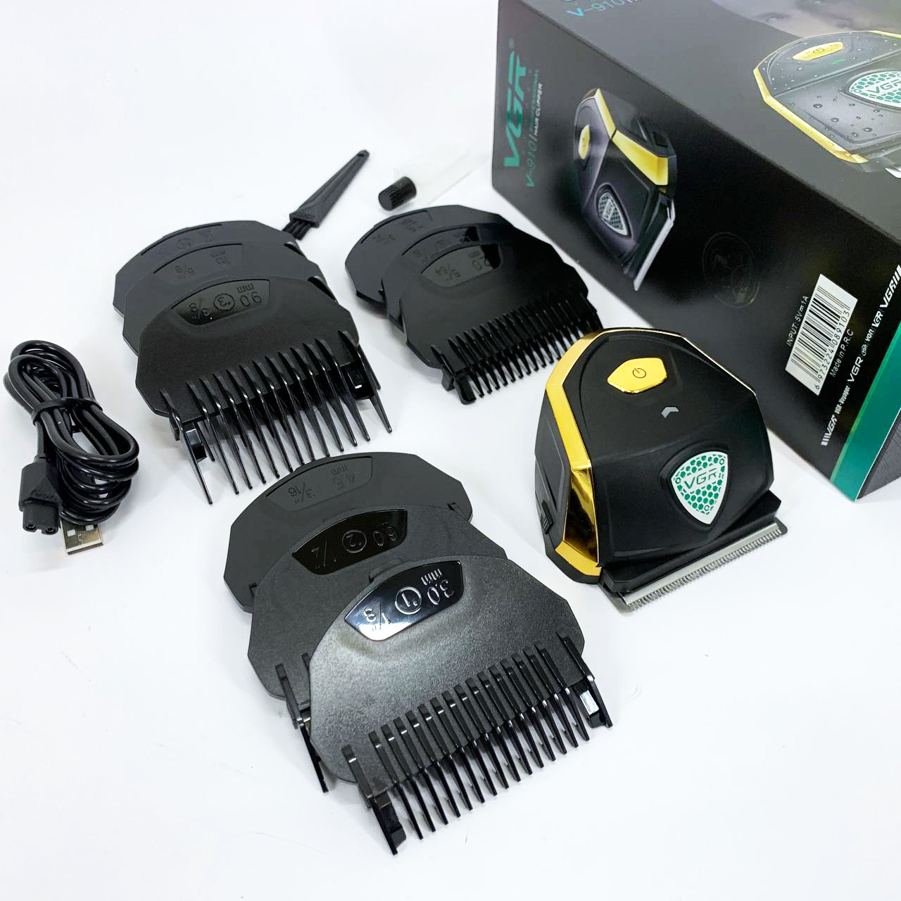 Аккумуляторная машинка для стрижки VGR V-910
