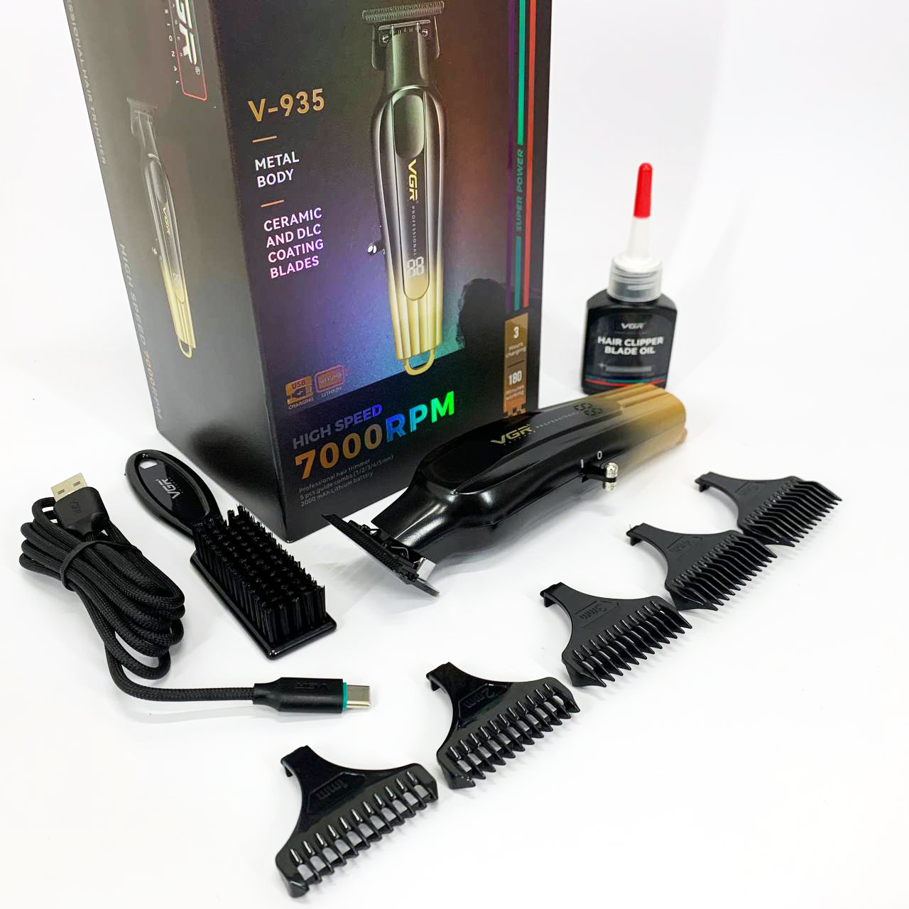 Триммер VGR V-935 GOLD