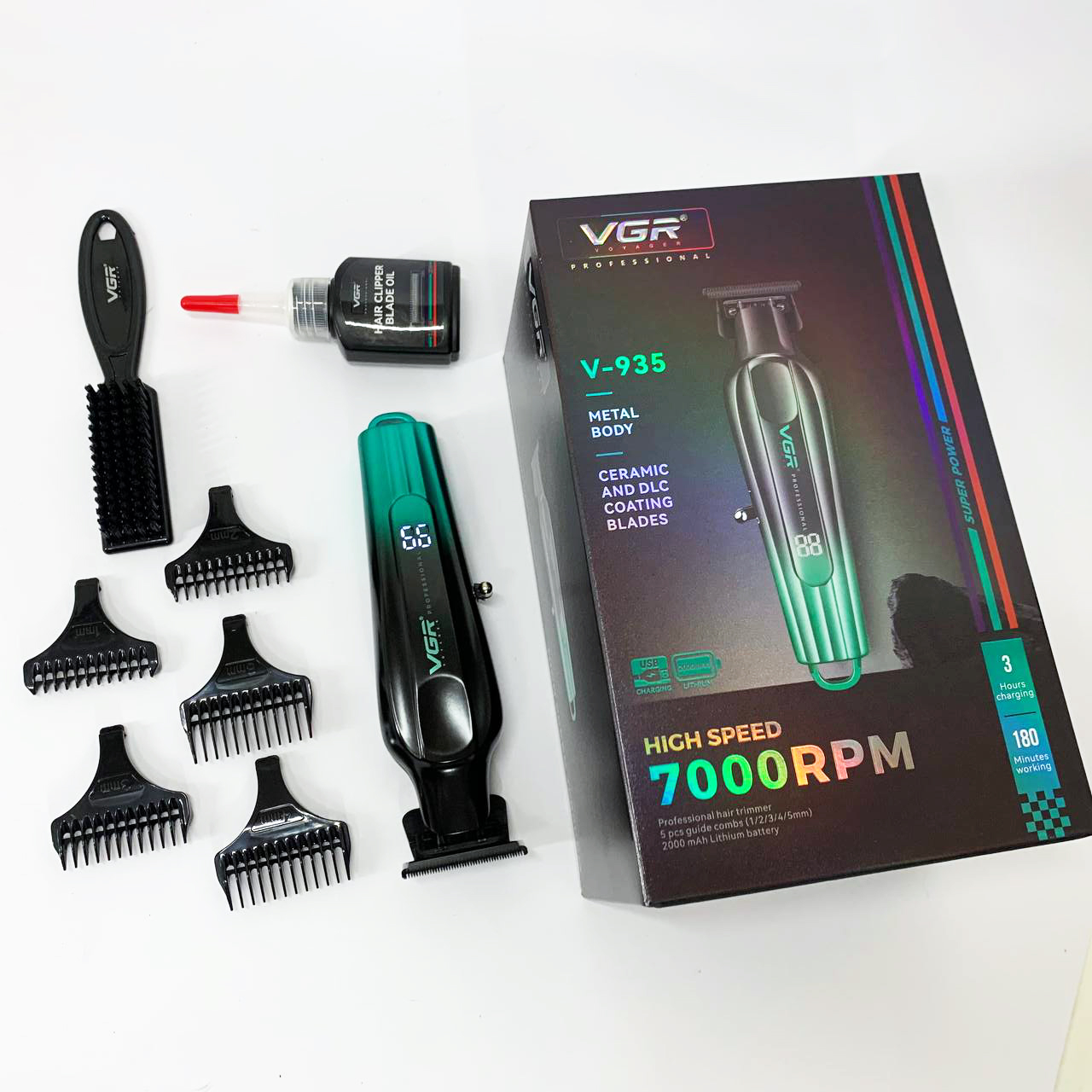 Триммер VGR V-935 GREEN