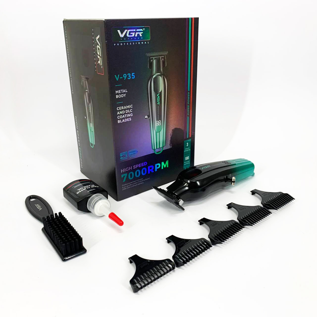 Триммер VGR V-935 GREEN