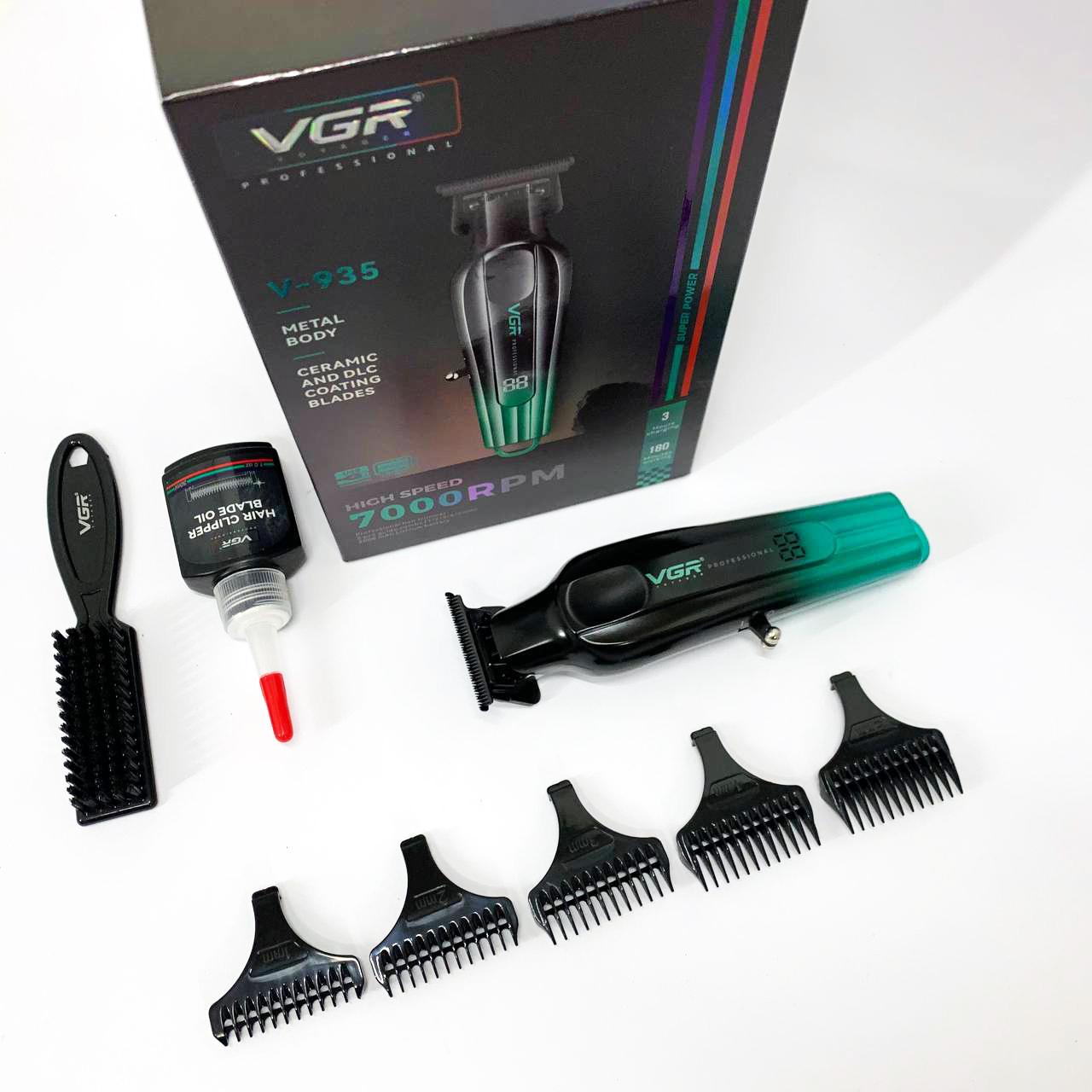 Триммер VGR V-935 GREEN