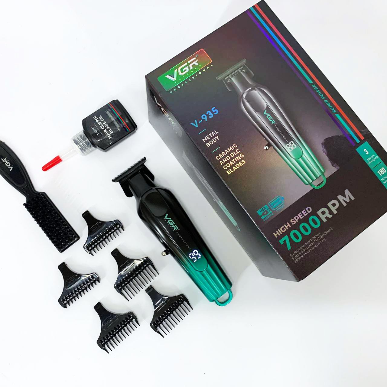 Триммер VGR V-935 GREEN