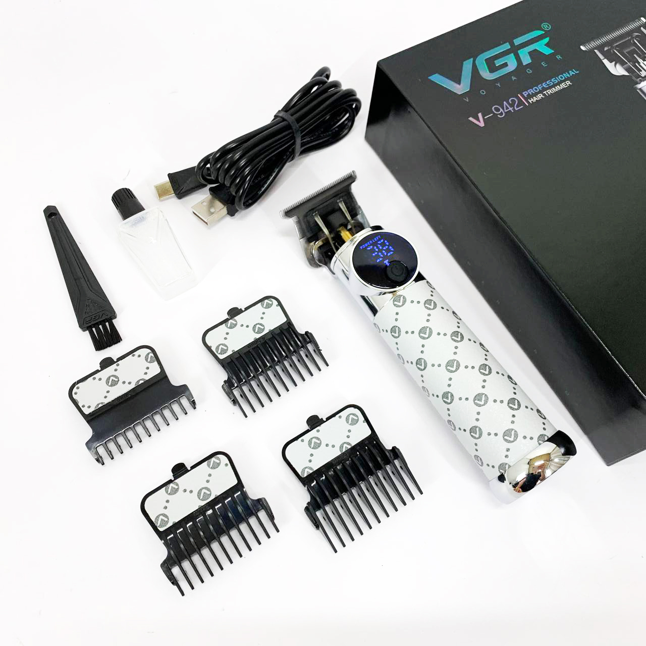 Триммер VGR V-942 WHITE