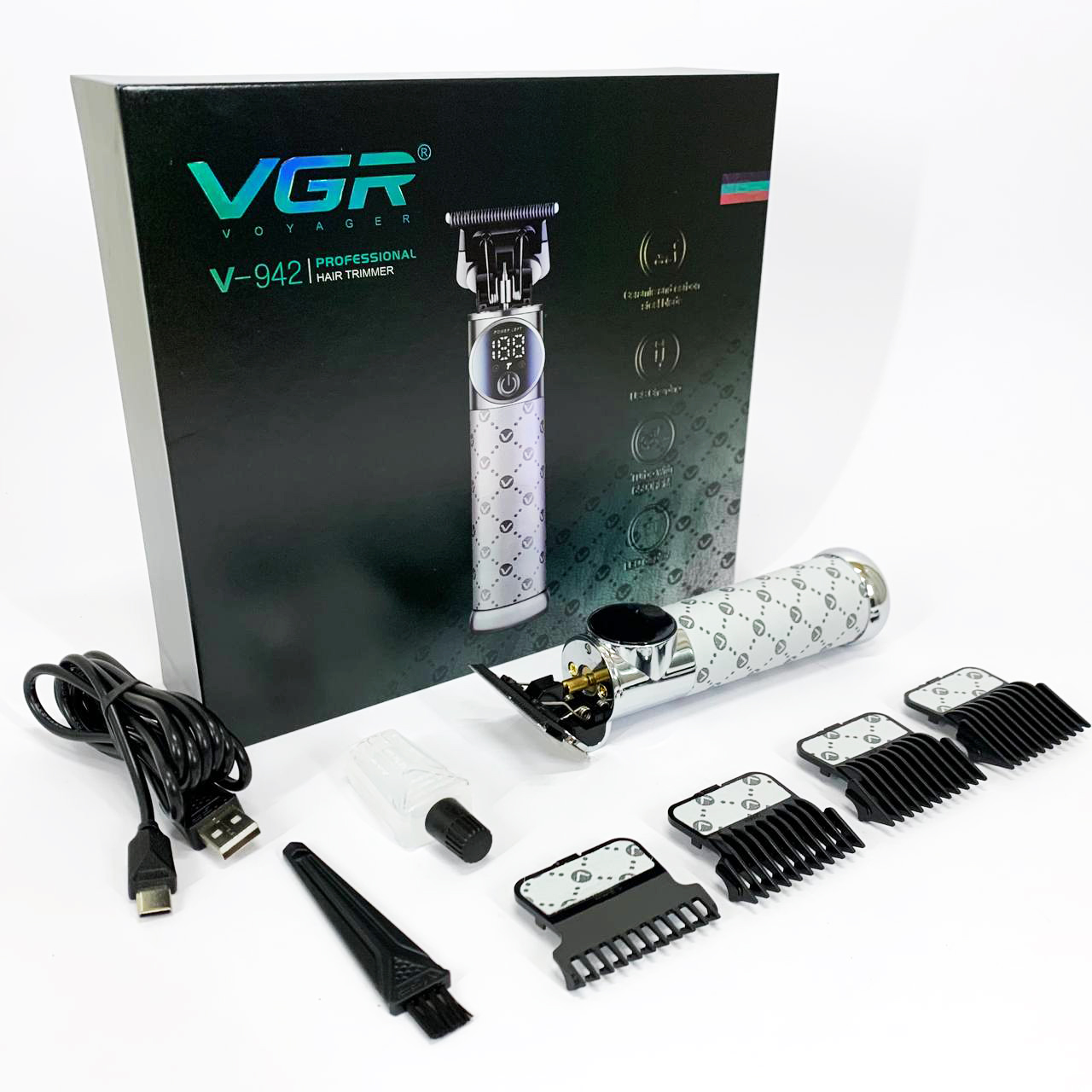 Триммер VGR V-942 WHITE