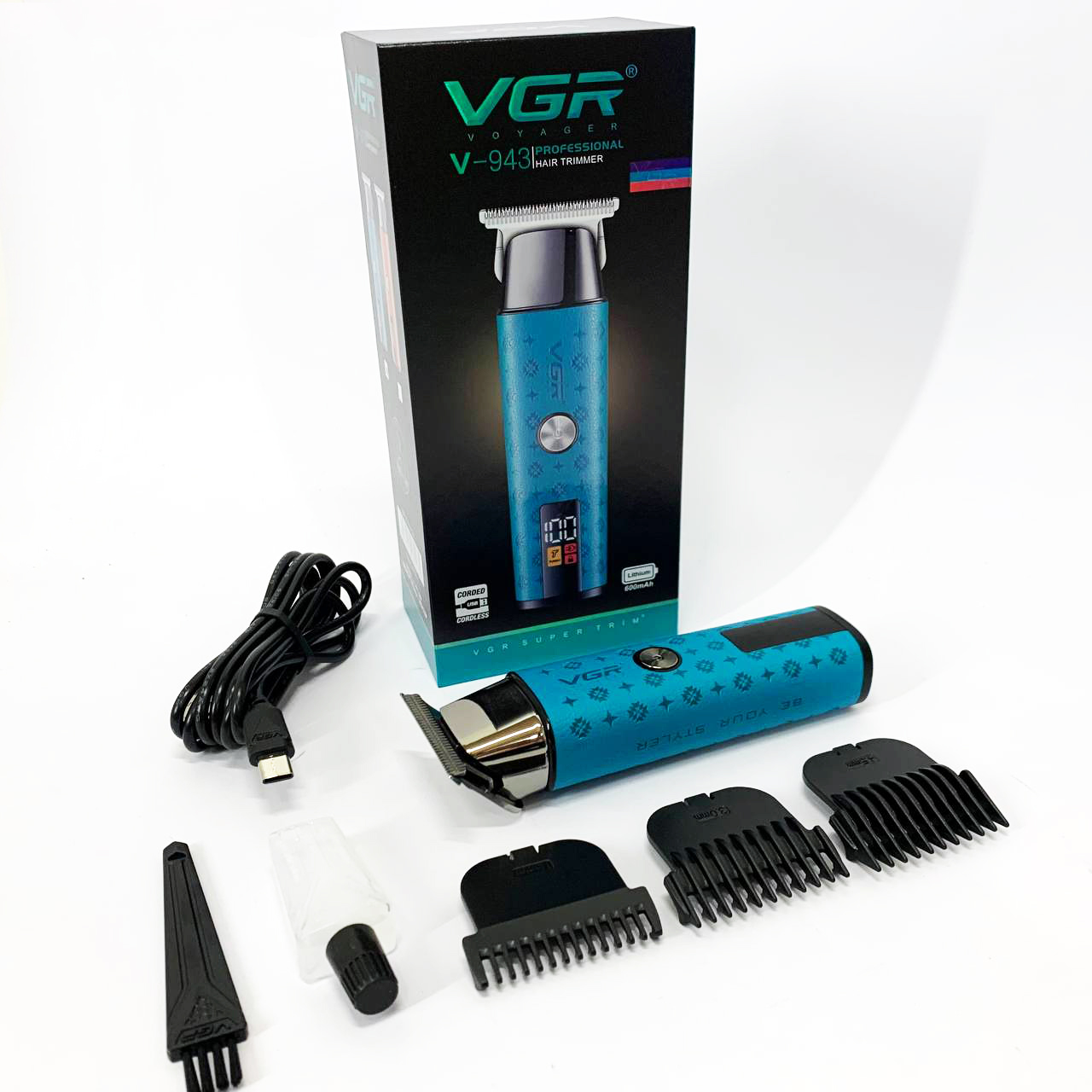 Триммер VGR V-943 BLUE