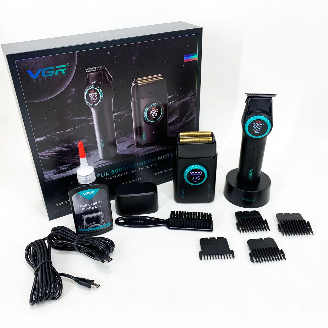 Комплект VGR 2 в 1 V-977 V-377 BLACK