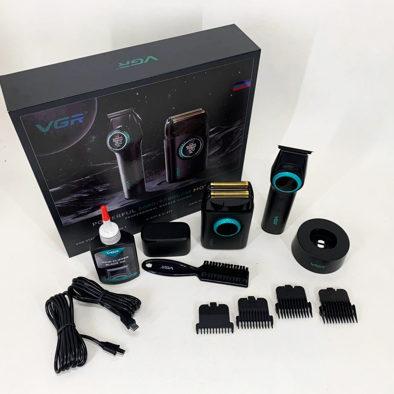 Комплект VGR 2 в 1 V-977 V-377 BLACK