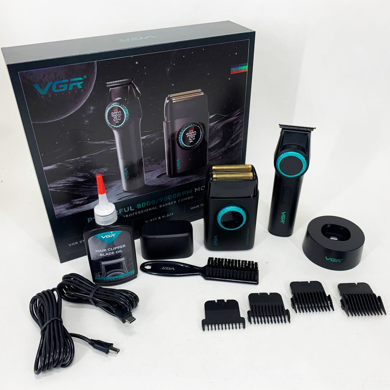 Комплект VGR 2 в 1 V-977 V-377 BLACK