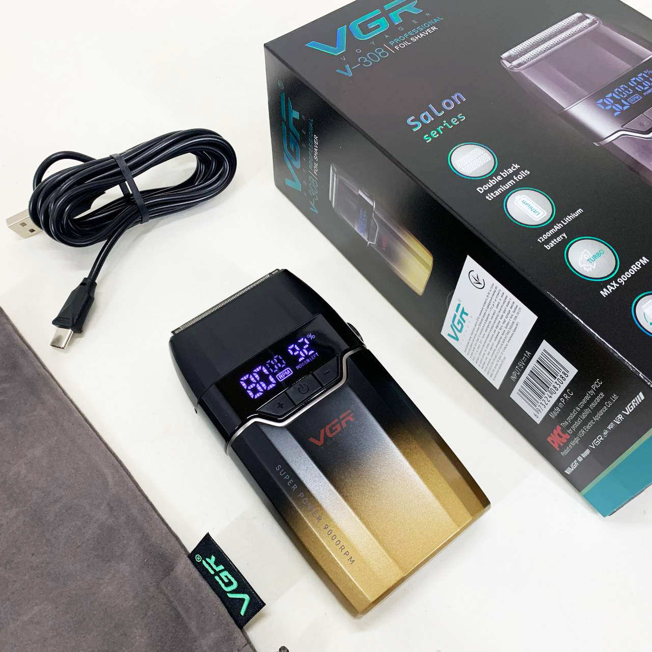 Электробритва VGR V-308 GOLD шейвер