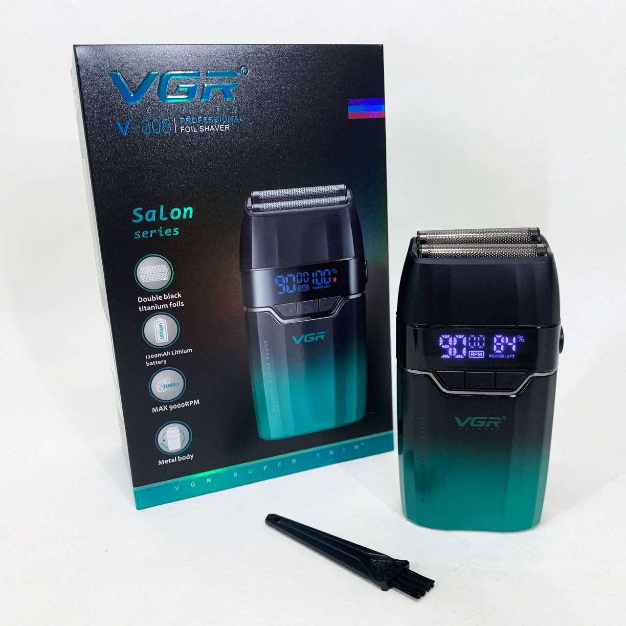 Электробритва VGR V-308 GREEN шейвер