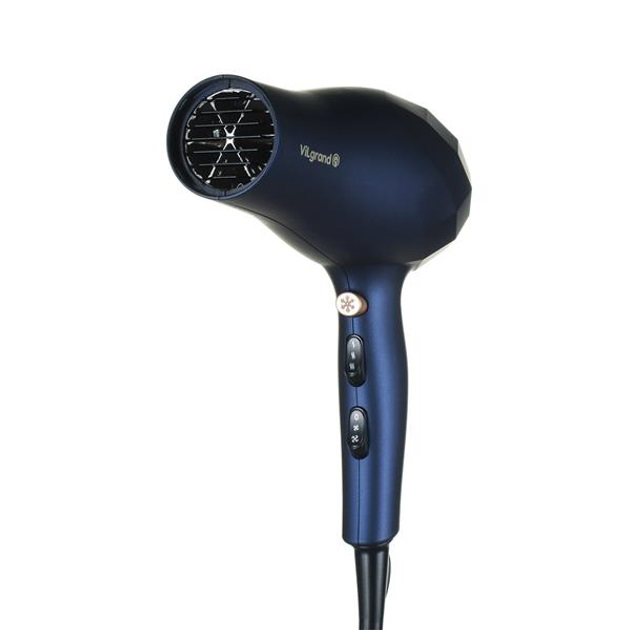 Фен VILGRAND VHD 2424TI. Цвет: синий
