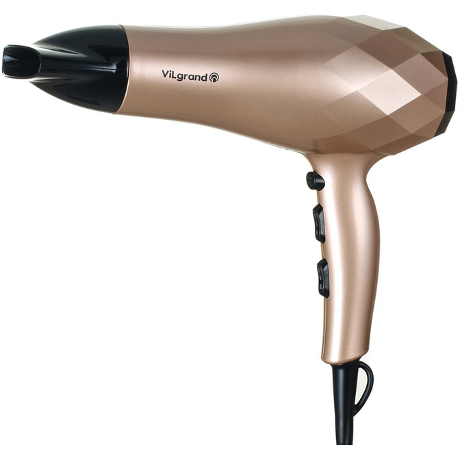Фен VILGRAND VHD 2424TI. Цвет: бежевый