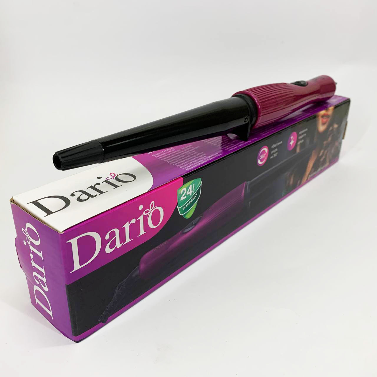 Плойка Dario DHC650C. Цвет: фиолетовый