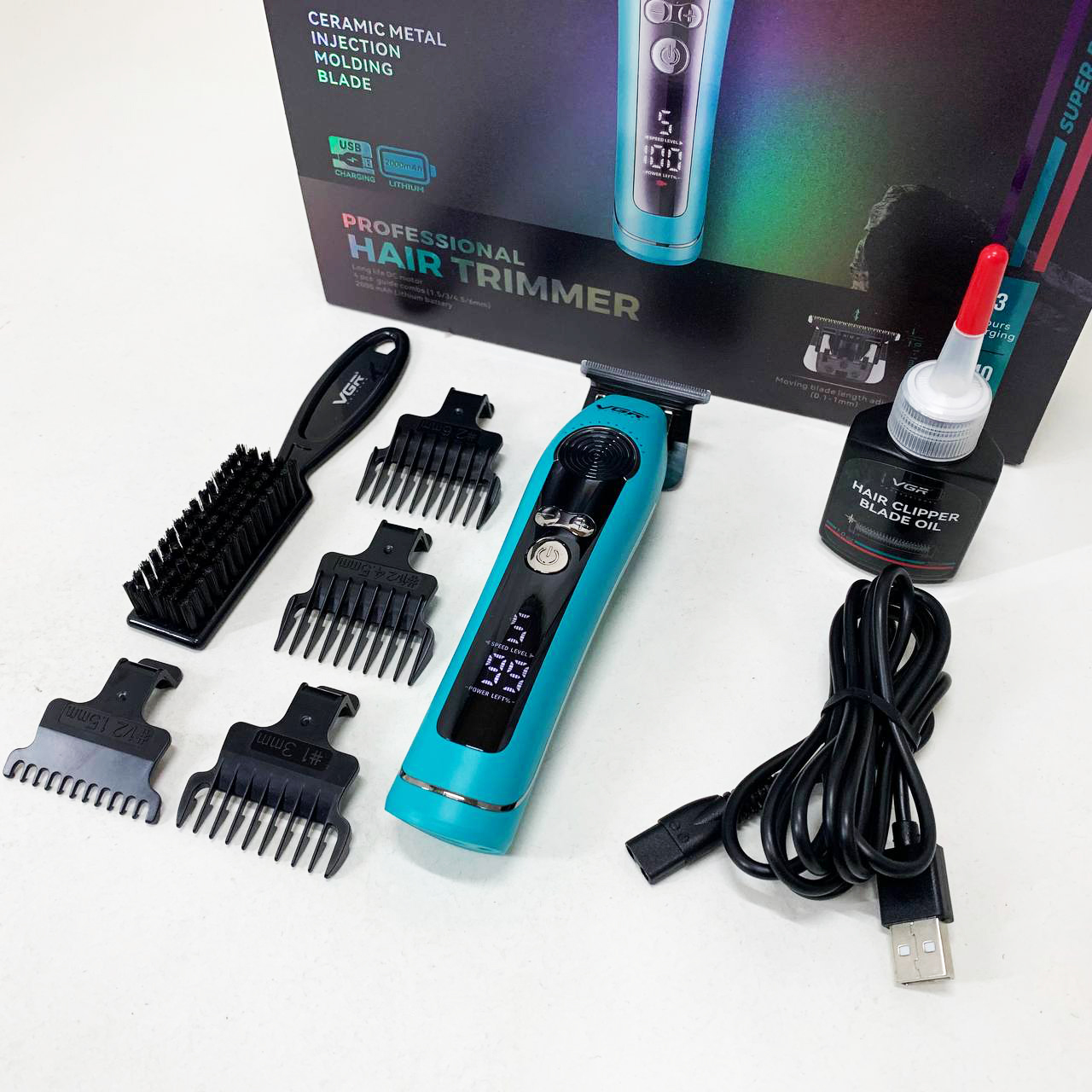 Триммер VGR V-299. Цвет: синий